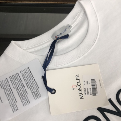 Replica Moncler T-Shirts Short Sleeved For Unisex #1229878 $39.00 USD for Wholesale