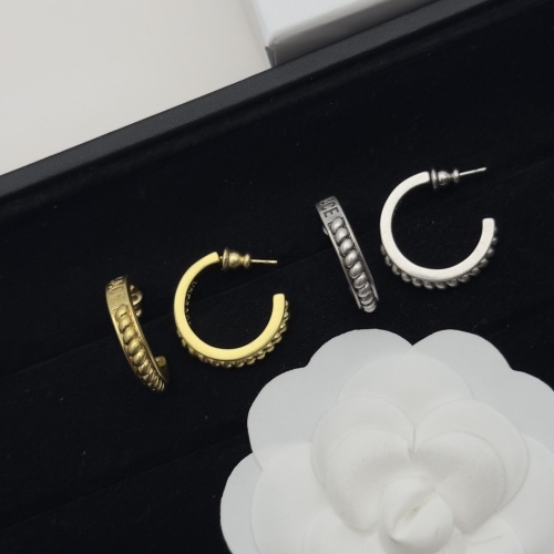 Replica Versace Earrings For Women #1229899 $25.00 USD for Wholesale