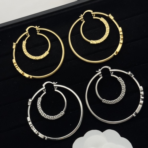 Replica Versace Earrings For Women #1229942 $34.00 USD for Wholesale