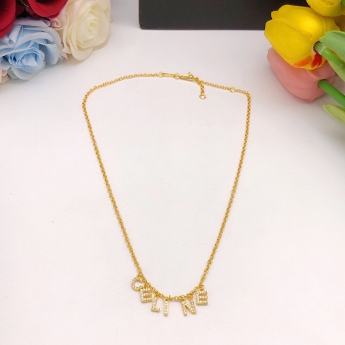 Celine Necklaces #1229953 $32.00 USD, Wholesale Replica Celine Necklaces