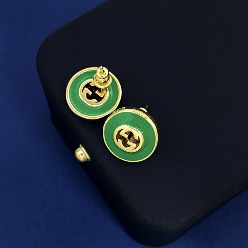 Replica Gucci Earrings For Women #1229989 $29.00 USD for Wholesale