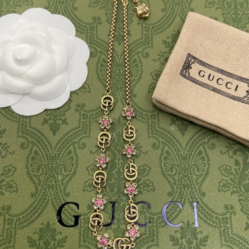 Replica Gucci Necklaces For Women #1230052 $36.00 USD for Wholesale