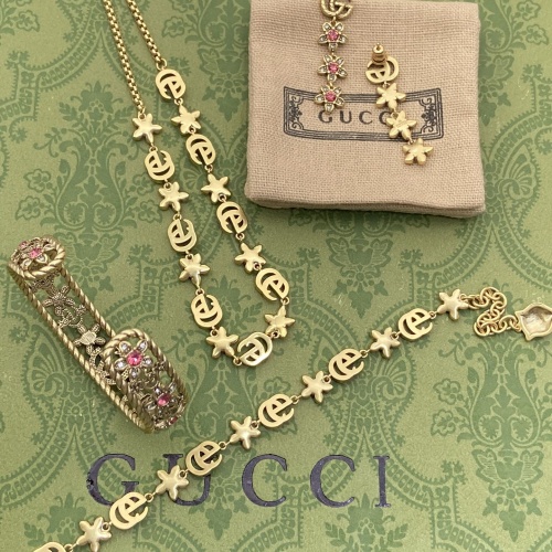 Replica Gucci Jewelry Set For Women #1230056 $98.00 USD for Wholesale