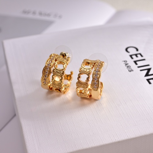 Replica Celine Earrings For Women #1230070 $29.00 USD for Wholesale