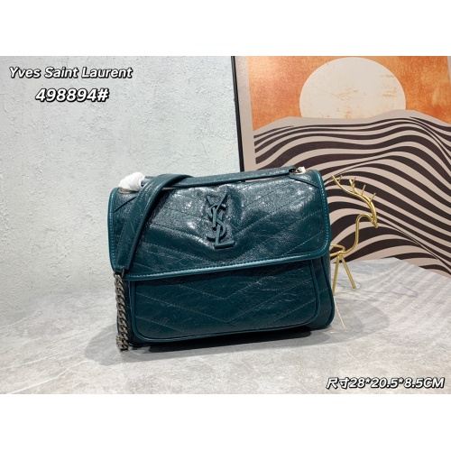 Yves Saint Laurent YSL AAA Quality Shoulder Bags For Women #1230141 $108.00 USD, Wholesale Replica Yves Saint Laurent YSL AAA Quality Shoulder Bags