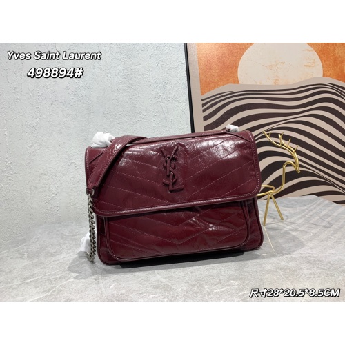 Yves Saint Laurent YSL AAA Quality Shoulder Bags For Women #1230143 $108.00 USD, Wholesale Replica Yves Saint Laurent YSL AAA Quality Shoulder Bags