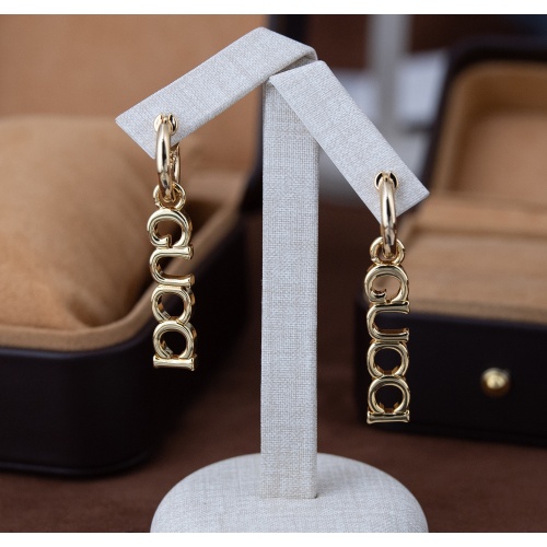 Replica Gucci Earrings For Women #1230159 $32.00 USD for Wholesale