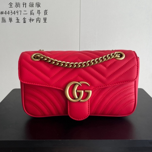 Replica Gucci AAA Quality Shoulder Bags For Women #1230273 $82.00 USD for Wholesale