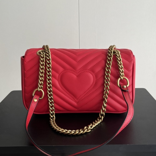 Replica Gucci AAA Quality Shoulder Bags For Women #1230273 $82.00 USD for Wholesale