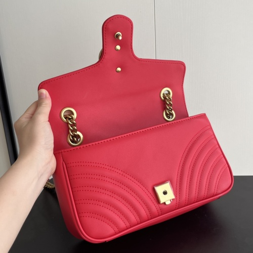 Replica Gucci AAA Quality Shoulder Bags For Women #1230273 $82.00 USD for Wholesale