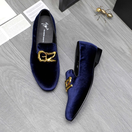 Giuseppe Zanotti GZ Leather Shoes For Men #1230308 $76.00 USD, Wholesale Replica Giuseppe Zanotti GZ Leather Shoes