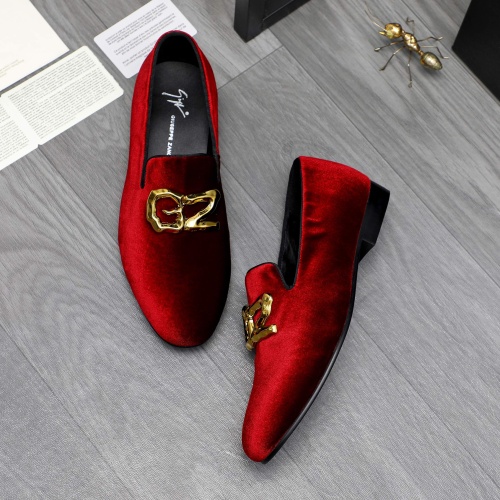 Giuseppe Zanotti GZ Leather Shoes For Men #1230309 $76.00 USD, Wholesale Replica Giuseppe Zanotti GZ Leather Shoes