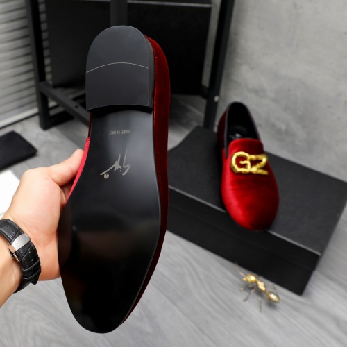 Replica Giuseppe Zanotti GZ Leather Shoes For Men #1230309 $76.00 USD for Wholesale