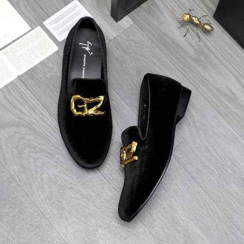 Giuseppe Zanotti GZ Leather Shoes For Men #1230310 $76.00 USD, Wholesale Replica Giuseppe Zanotti GZ Leather Shoes