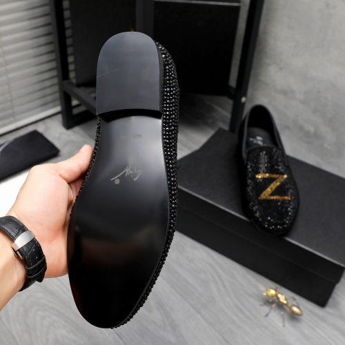 Replica Giuseppe Zanotti GZ Leather Shoes For Men #1230312 $76.00 USD for Wholesale