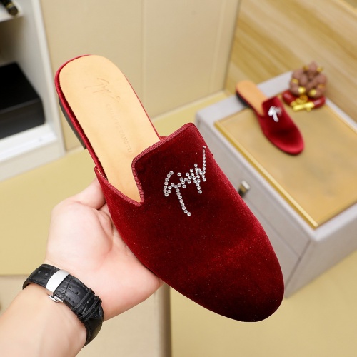 Replica Giuseppe Zanotti GZ Slippers For Men #1230313 $76.00 USD for Wholesale