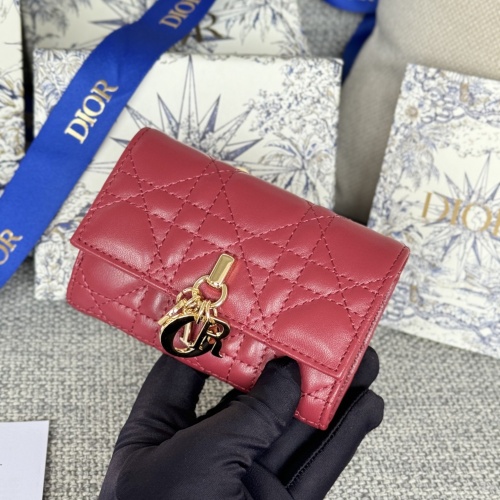 Christian Dior AAA Wallets For Women #1230318 $85.00 USD, Wholesale Replica Christian Dior AAA Wallets