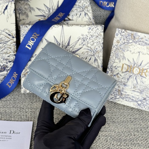 Christian Dior AAA Wallets For Women #1230319 $85.00 USD, Wholesale Replica Christian Dior AAA Wallets