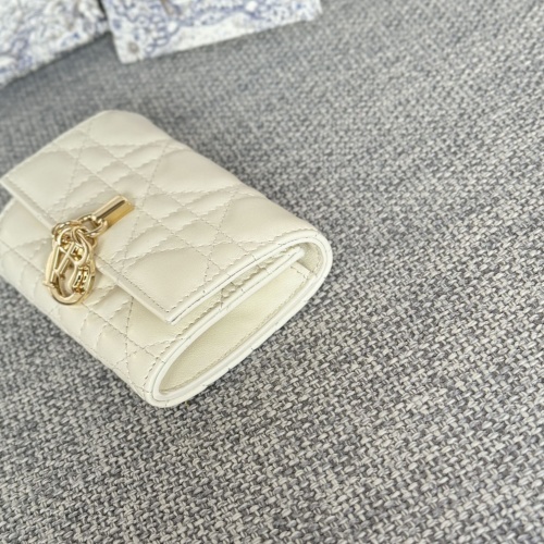 Replica Christian Dior AAA Wallets For Women #1230320 $85.00 USD for Wholesale