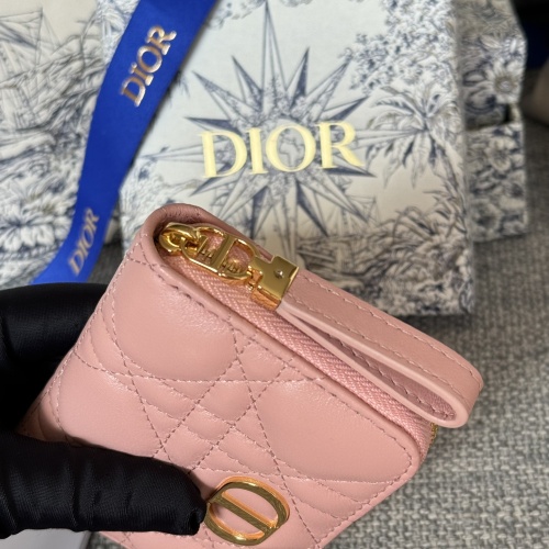 Replica Christian Dior AAA Wallets For Women #1230328 $92.00 USD for Wholesale