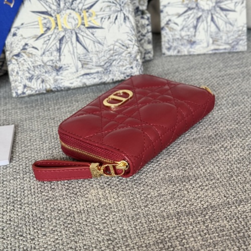 Replica Christian Dior AAA Wallets For Women #1230330 $92.00 USD for Wholesale