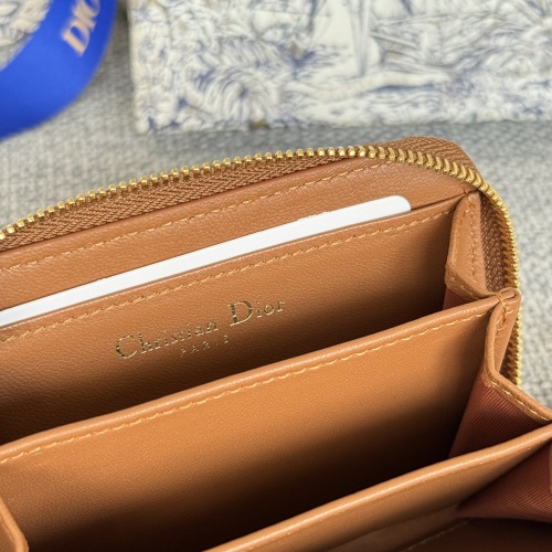 Replica Christian Dior AAA Wallets For Women #1230331 $92.00 USD for Wholesale