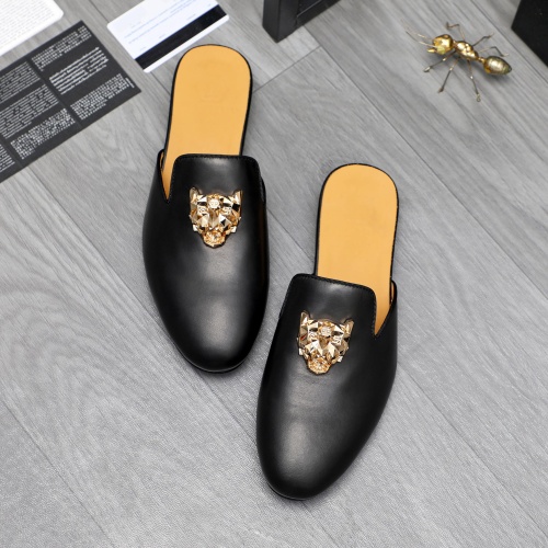 Philipp Plein PP Slippers For Men #1230350 $72.00 USD, Wholesale Replica Philipp Plein PP Slippers