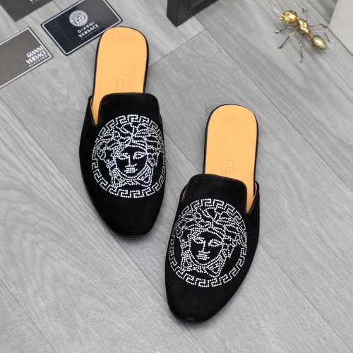 Versace Slippers For Men #1230351 $72.00 USD, Wholesale Replica Versace Slippers