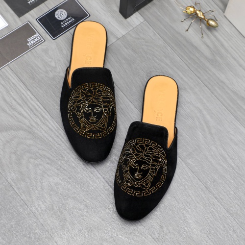 Versace Slippers For Men #1230352 $72.00 USD, Wholesale Replica Versace Slippers