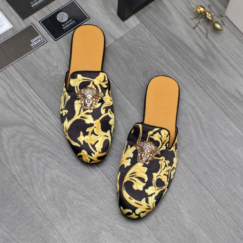 Versace Slippers For Men #1230354 $72.00 USD, Wholesale Replica Versace Slippers