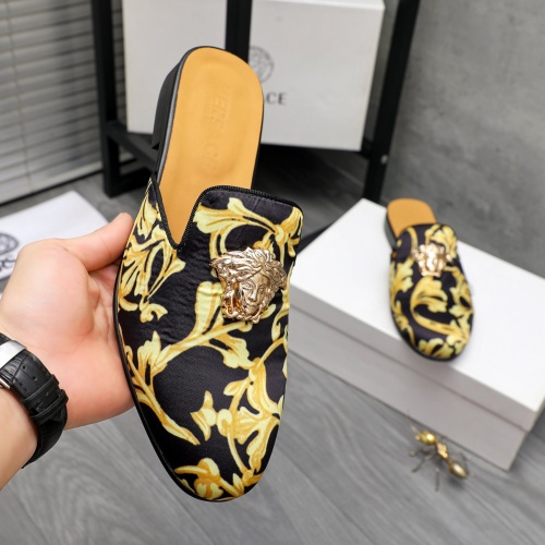 Replica Versace Slippers For Men #1230354 $72.00 USD for Wholesale