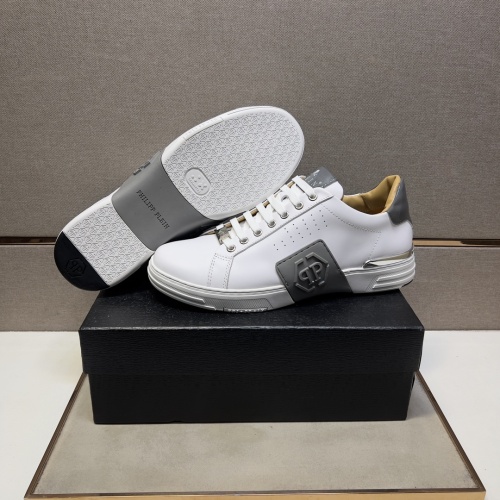 Replica Philipp Plein PP Casual Shoes For Men #1230392 $88.00 USD for Wholesale