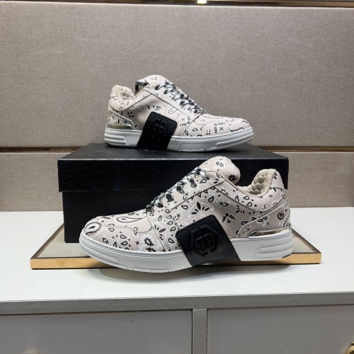 Replica Philipp Plein PP Casual Shoes For Men #1230414 $98.00 USD for Wholesale