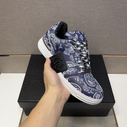 Replica Philipp Plein PP Casual Shoes For Men #1230415 $98.00 USD for Wholesale