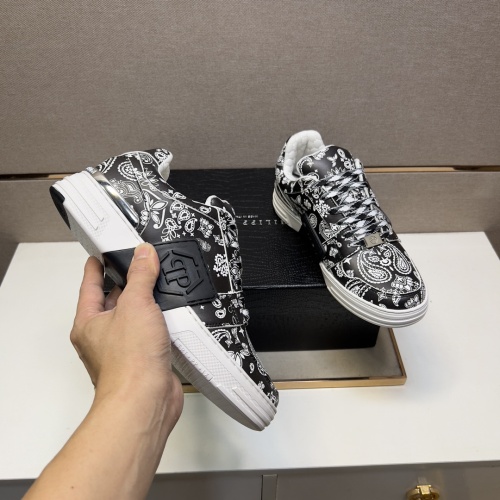 Replica Philipp Plein PP Casual Shoes For Men #1230416 $98.00 USD for Wholesale