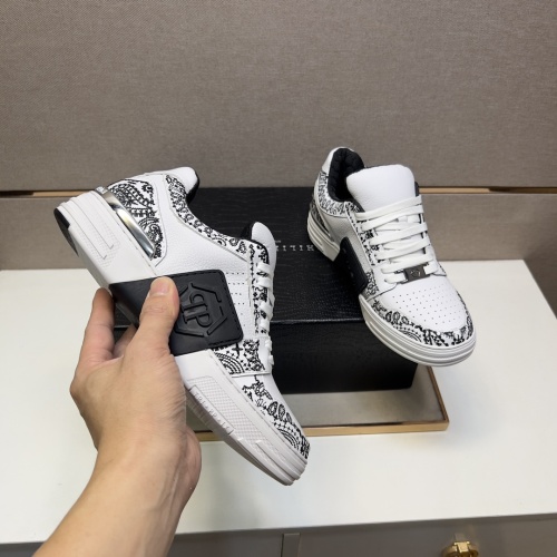 Replica Philipp Plein PP Casual Shoes For Men #1230418 $102.00 USD for Wholesale