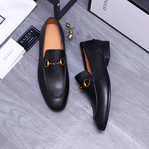 Replica Gucci Oxfords Shoes For Men #1230475 $88.00 USD for Wholesale