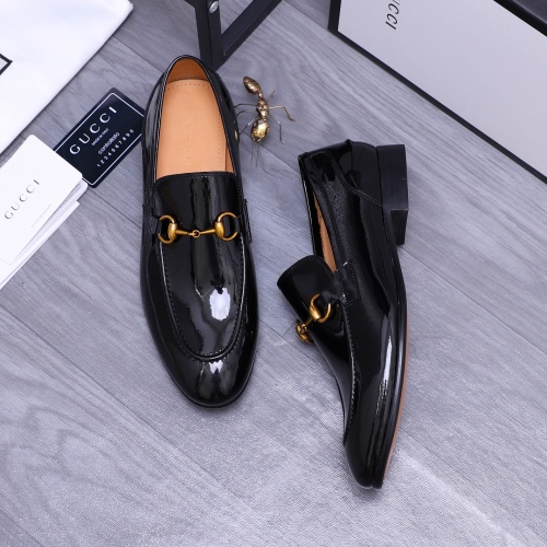 Replica Gucci Oxfords Shoes For Men #1230476 $88.00 USD for Wholesale