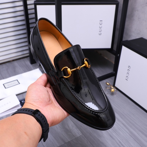 Replica Gucci Oxfords Shoes For Men #1230476 $88.00 USD for Wholesale