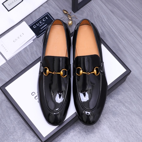 Replica Gucci Oxfords Shoes For Men #1230476 $88.00 USD for Wholesale