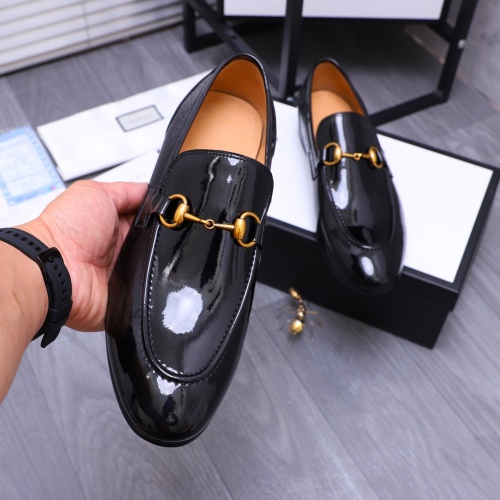 Replica Gucci Oxfords Shoes For Men #1230476 $88.00 USD for Wholesale