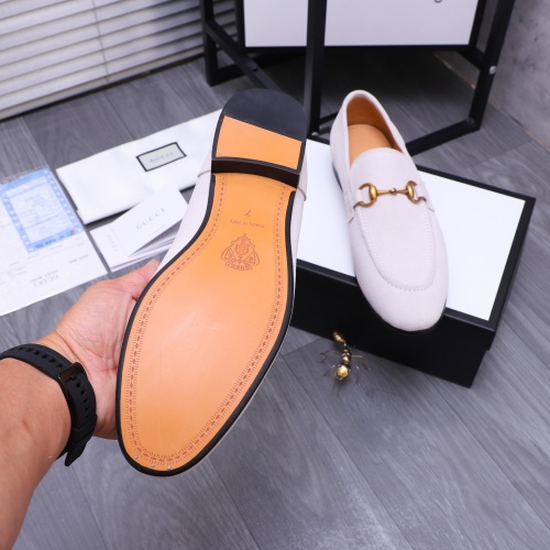 Replica Gucci Oxfords Shoes For Men #1230477 $88.00 USD for Wholesale