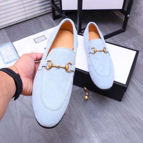 Replica Gucci Oxfords Shoes For Men #1230478 $88.00 USD for Wholesale