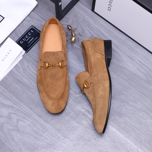 Replica Gucci Oxfords Shoes For Men #1230479 $88.00 USD for Wholesale