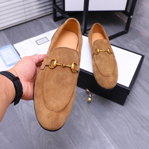 Replica Gucci Oxfords Shoes For Men #1230479 $88.00 USD for Wholesale