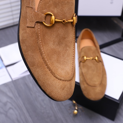 Replica Gucci Oxfords Shoes For Men #1230479 $88.00 USD for Wholesale