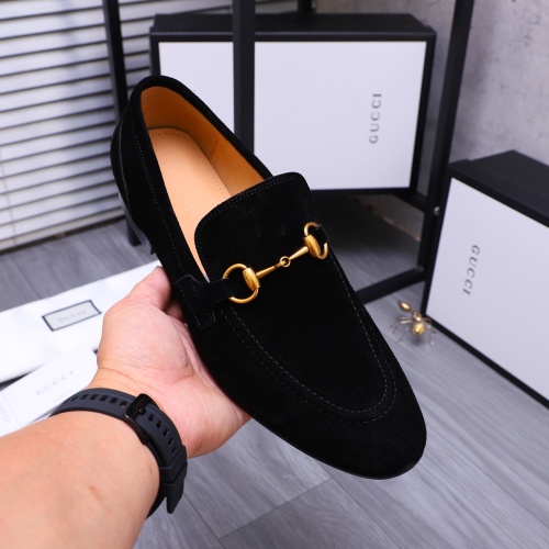 Replica Gucci Oxfords Shoes For Men #1230480 $88.00 USD for Wholesale