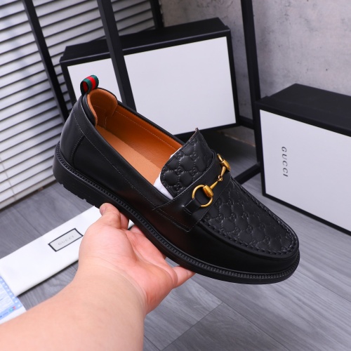 Replica Gucci Oxfords Shoes For Men #1230483 $88.00 USD for Wholesale