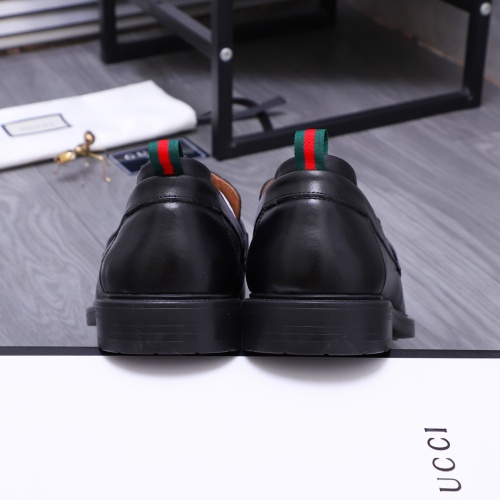 Replica Gucci Oxfords Shoes For Men #1230483 $88.00 USD for Wholesale