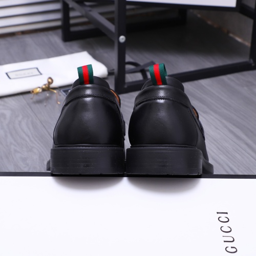 Replica Gucci Oxfords Shoes For Men #1230486 $88.00 USD for Wholesale